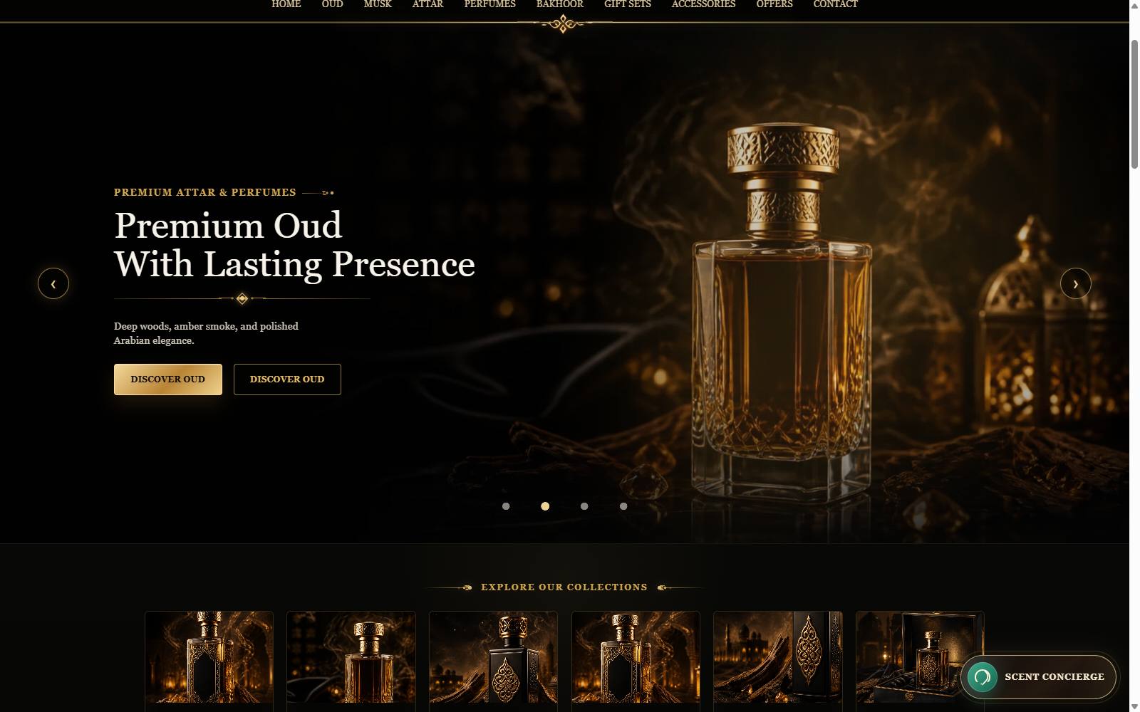 Sample Perfume Store