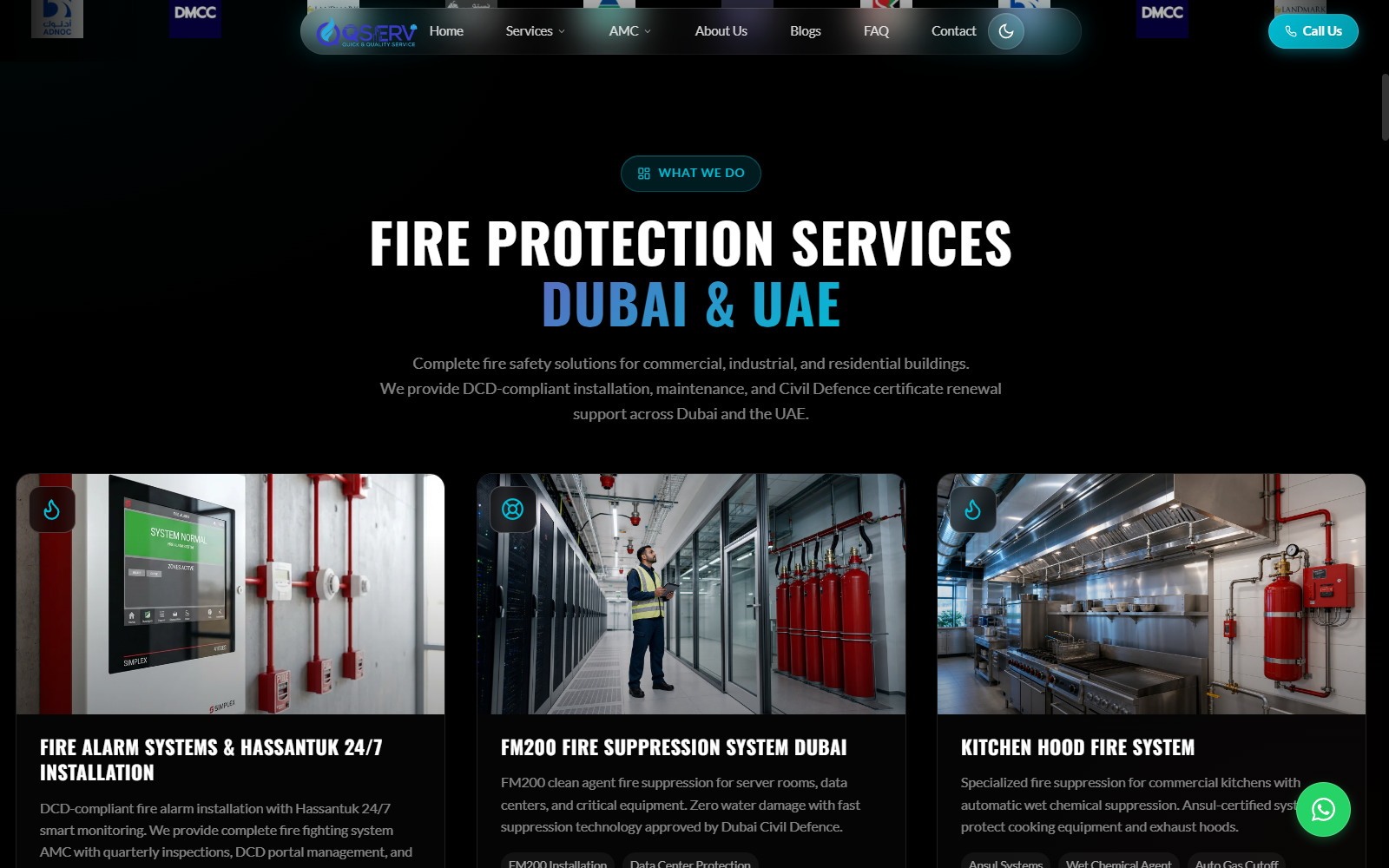 Fire protection services