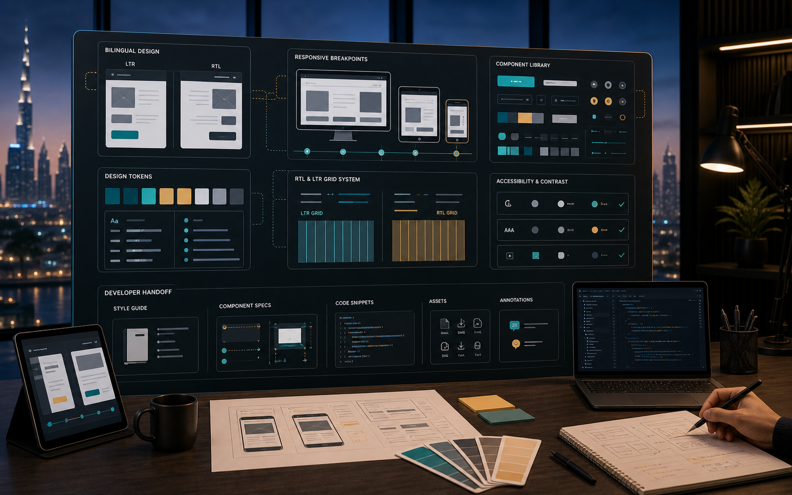 UI/UX Design - Build a system developers can use